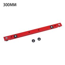 Aluminium Alloy Miter Slot Slider Bar T-Track Table Saw Gauge Carpenter