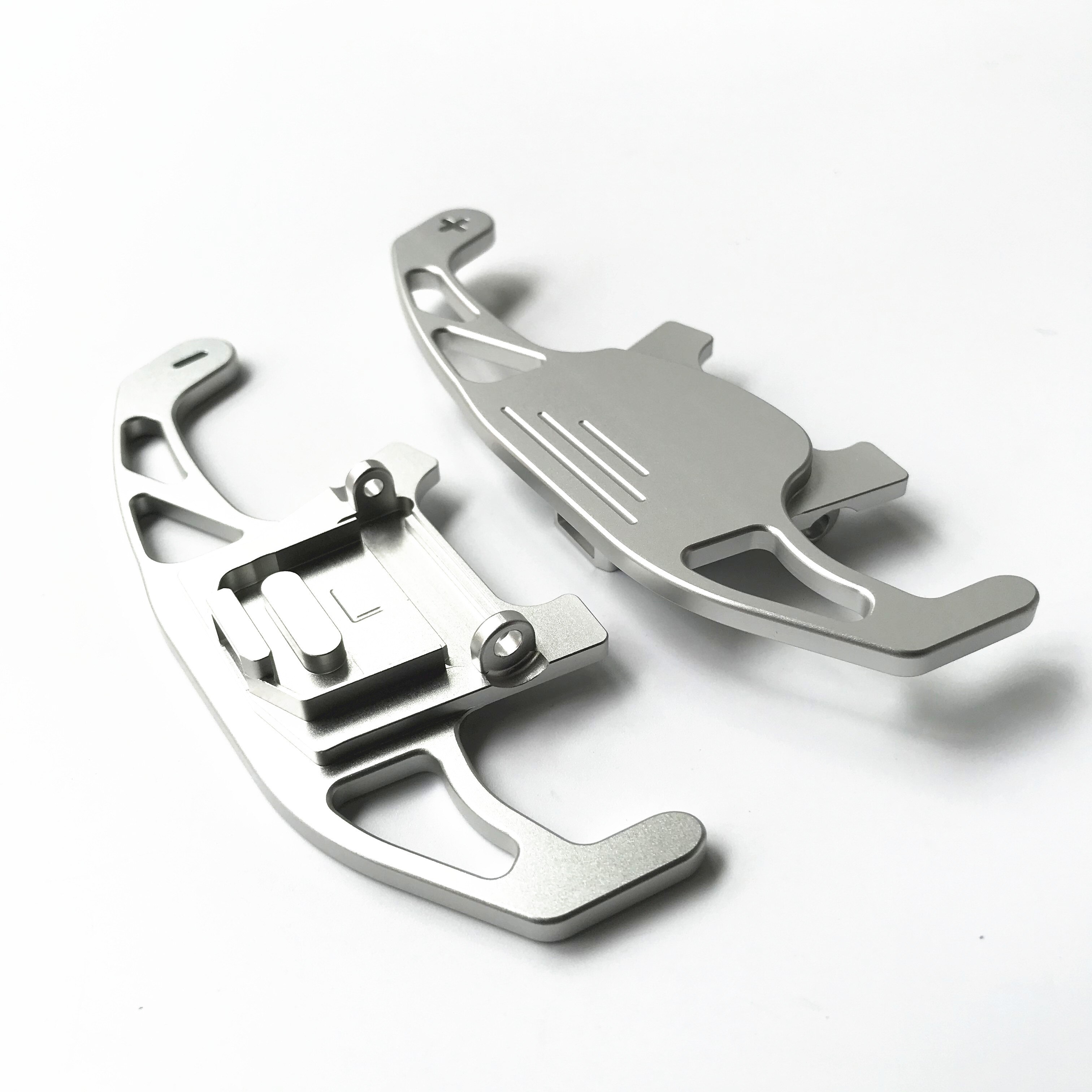 Replacement Paddle Shifter For Volkswagen VW Golf 7 MK7 R GTI GTE GTD Steering Wheel Extension Shift Paddles: SILVER