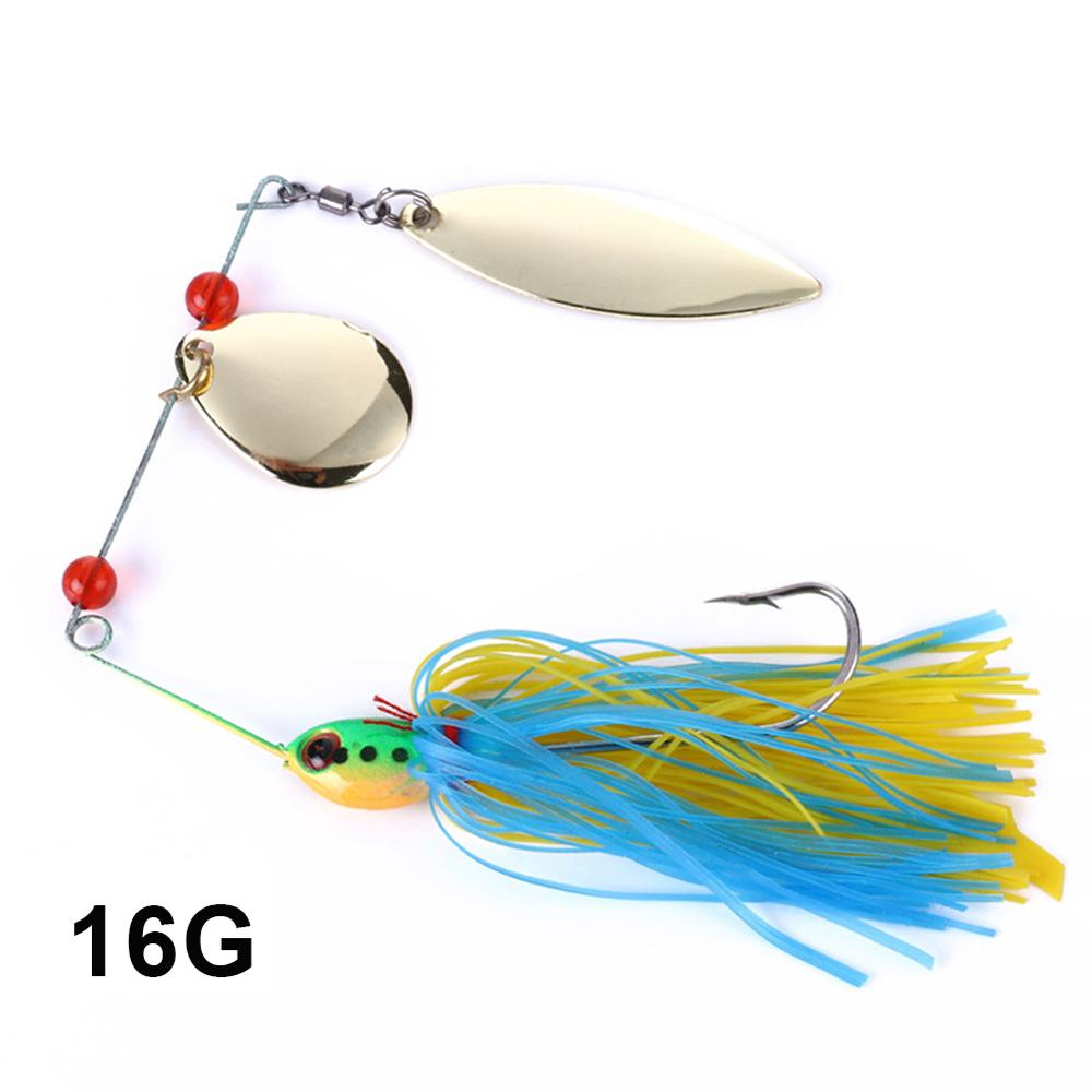 5pcs Spinner Bait Metal Lure Hard Fishing Lure Spinner Lure Spinnerbait Pike Swivel Fish Tackle Wobbler Fishing Accessories