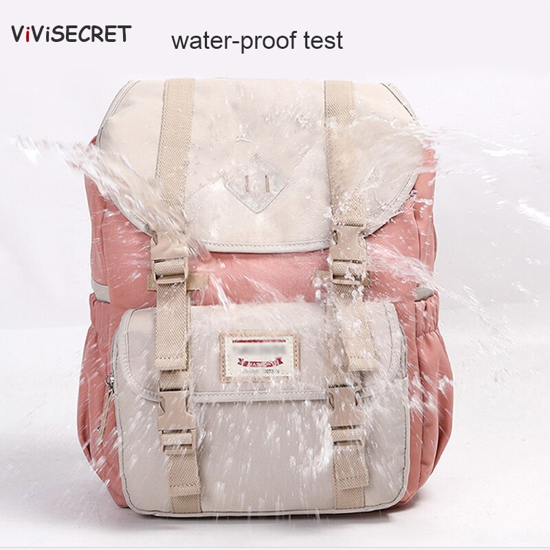VIVISECRET Multifunctionele Vrouwen Rugzak canvas laptop rugzak schooltas voor tiener meisjes reizen Rugzak