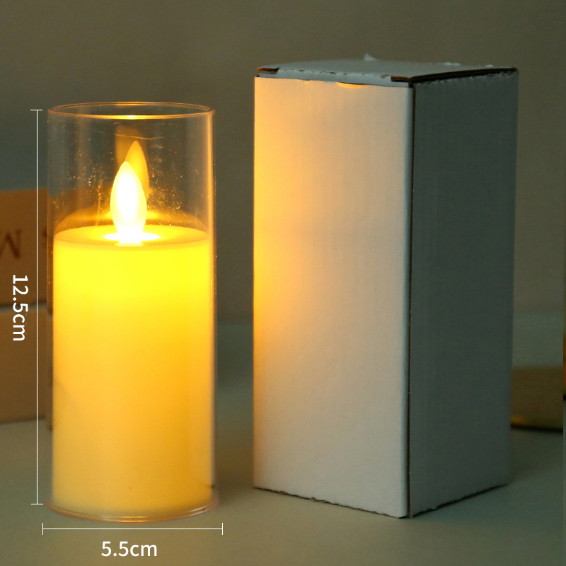 1/6 stücke LED Flammenlose Elektrische Kerzen Lichter Kreative LED Tee Lampe warm Weiß Flackern Kerzen Teelicht Für Hochzeit Weihnachten: verrotten