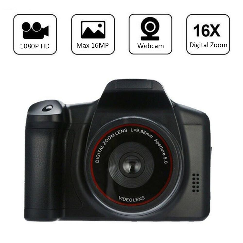 Cámara Digital DSLR de 16 millones de píxeles para el hogar, videocámara de película HD 1080P de alta resolución, Zoom de 16X