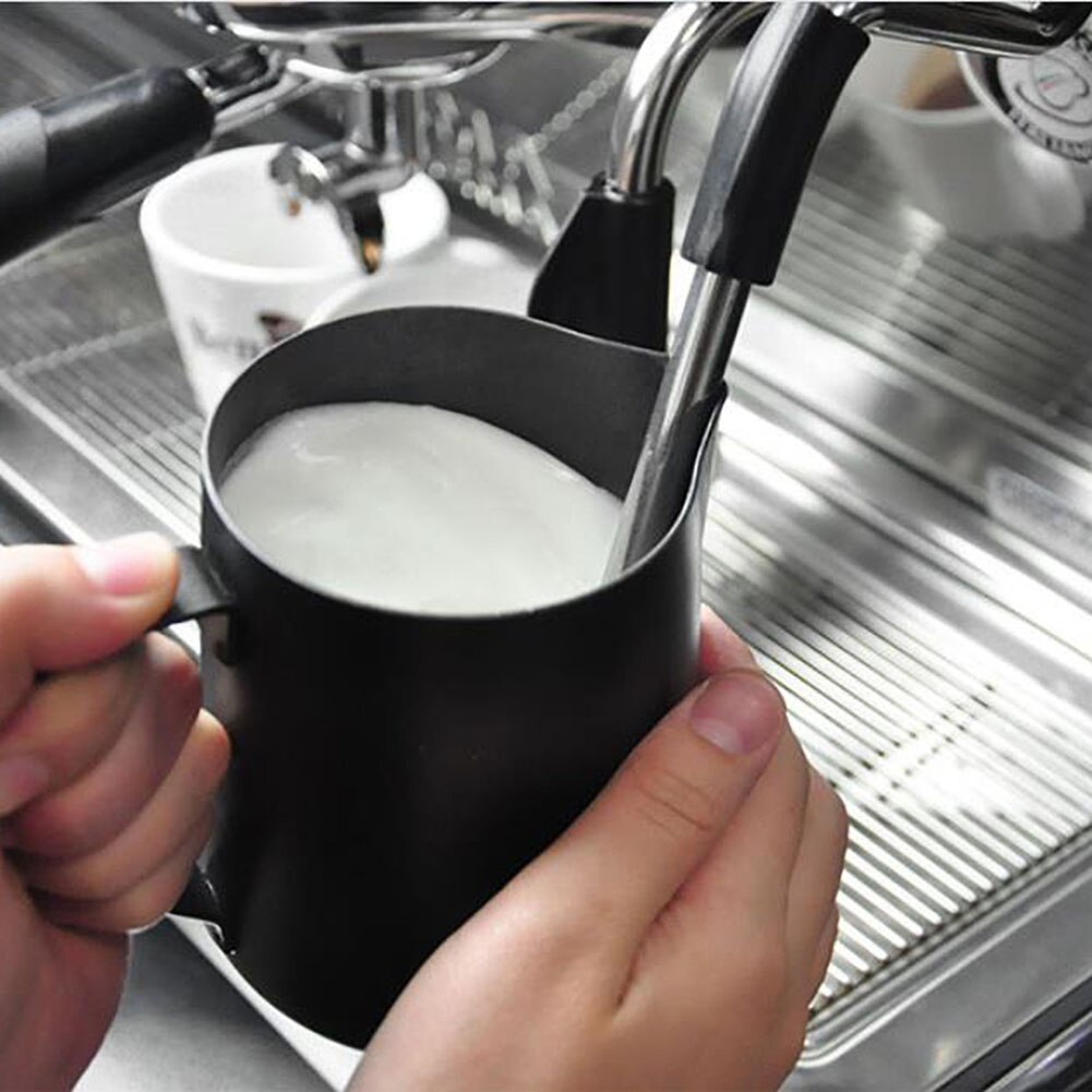 350Ml Rvs Melkkan Non-stick Melk Opschuimen Cup Koffie Pitcher Voor Latte Art Koffie Shop Bar