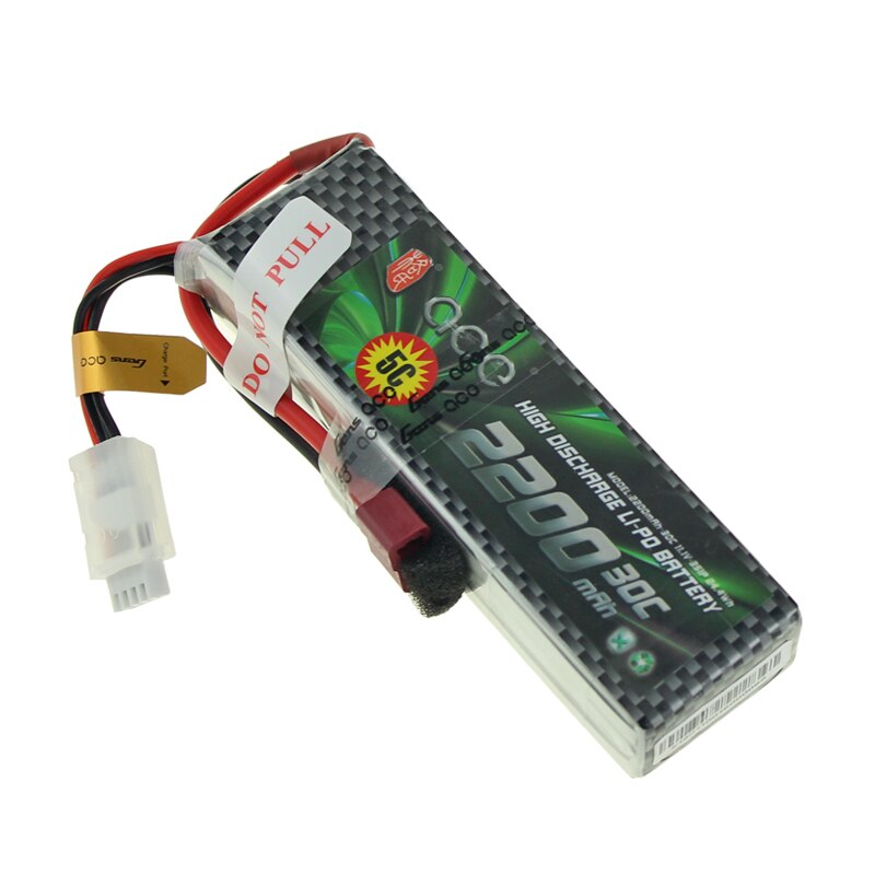 Gens ACE 2S Lipo 3S Battery 7.4V 11.1V 800mAh 1300mAh 1800mAh 2200mAh 3300mAh 4000mAh 5300mAh with T/XT60 Plug: 3S 2200MAH 30C