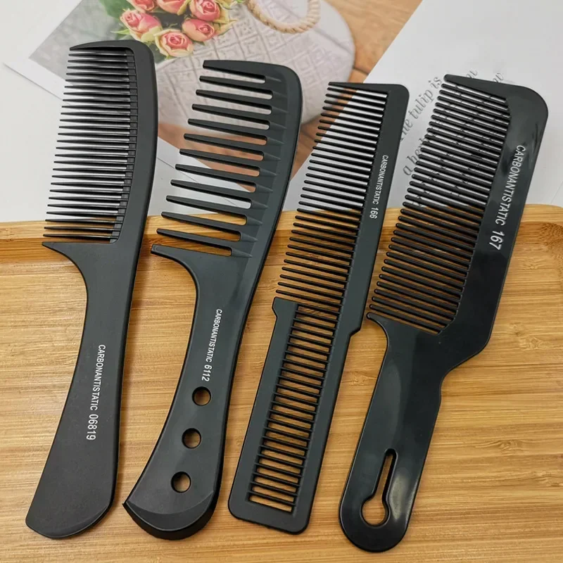 Peine de corte de pelo para hombre y mujer, peine de corte de pelo grueso de , peine de estilo de peluquería, cepillo de peluquería