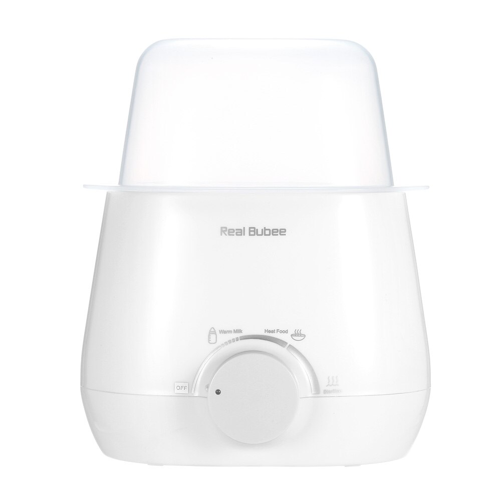 RealBubee Baby Bottle Warmer 3-in-1 Fast Bottle Warmer Food Heater Steam Sterilizer BPA-Free Warmers for Breastmilk 220V EU Plug