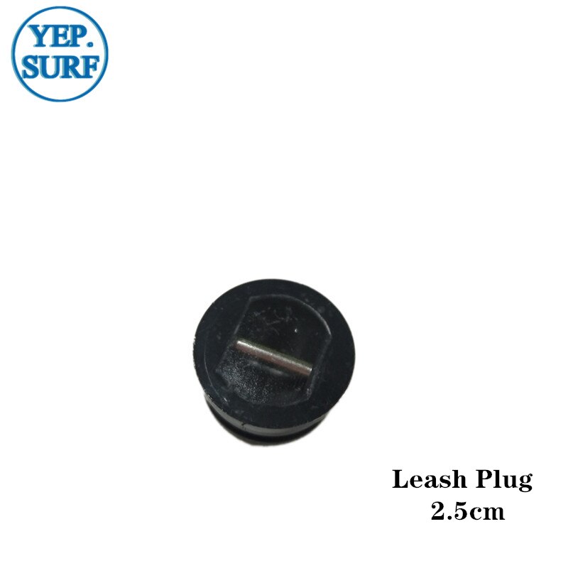 Leash Plug Black or White 2.5cm/ 3.0cm Plastic Surfboard leash Plugs 10pcs per set