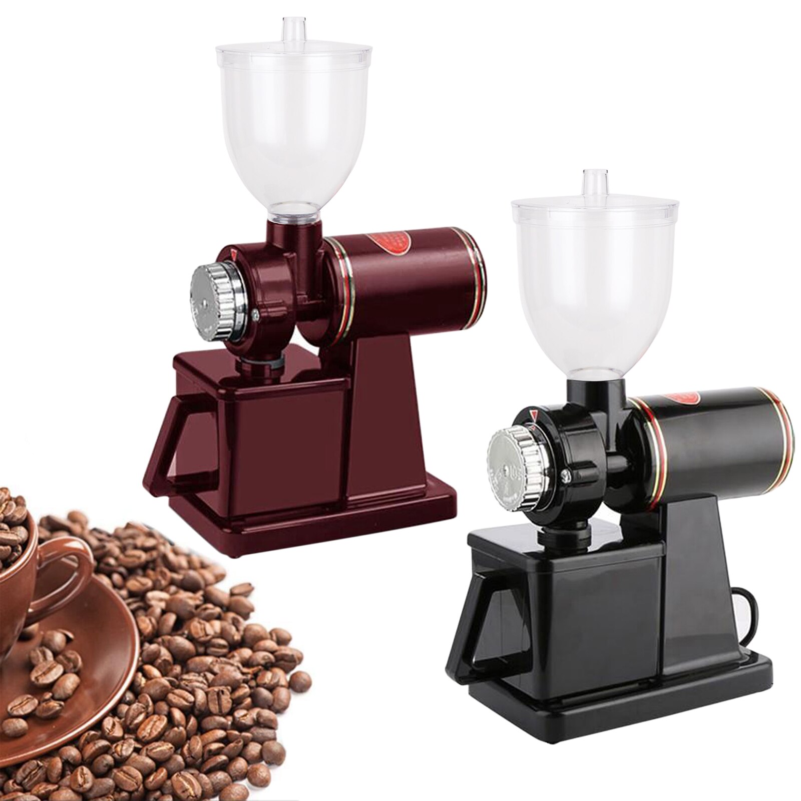 Electric Coffee Grinder Kitchen Mill Bean Grinder Machine Automatic Coffee Grinder EU Plug Home Kitchen Appliances