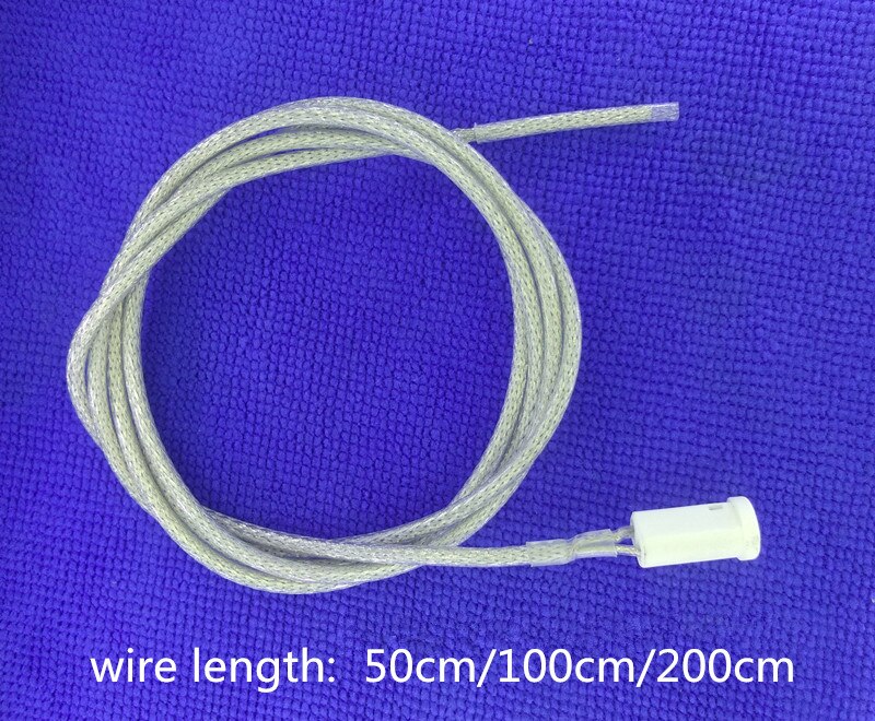Lysekrone lampeholder  g4 lampetråd 100cm 50cm 200cm g4 keramik lampeholder wire til lysekrone krystal lampe holder wire