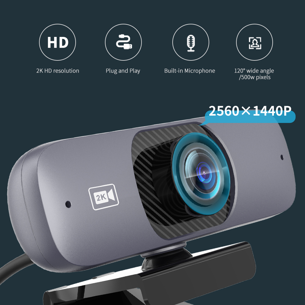 C200 Webcam 1080P USB Web Cam 120 Wide Angle UHD Web Camera With Microphone For Video Conferencing Games