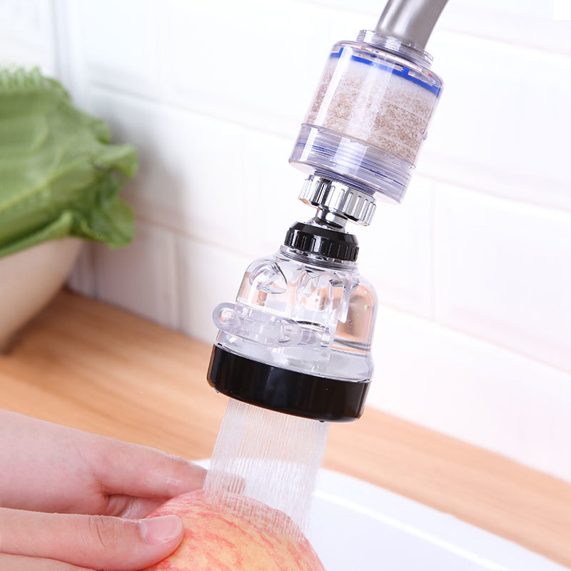360 Roterende Splashproof Chloor Verwijderen Filter Beluchter Sink Hoofd Water Zuiveren Kraan 3 Modus Waterbesparing Waskolf Kraan