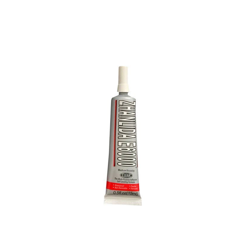 E6000 Multi Purpose Midium Viscosity Adhesive Glue to Wood Metal Glass Fiberglass Ceramics Masonry B99: 0.5 Fl Oz