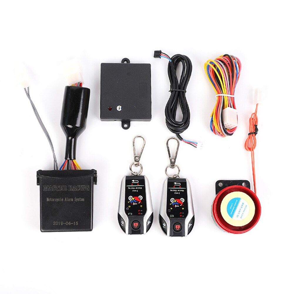 Remote Control Anti Theft Engine Start Two Way With Micromave Automatic Alarm System Kit Sensitive Motorcycle Smart Security