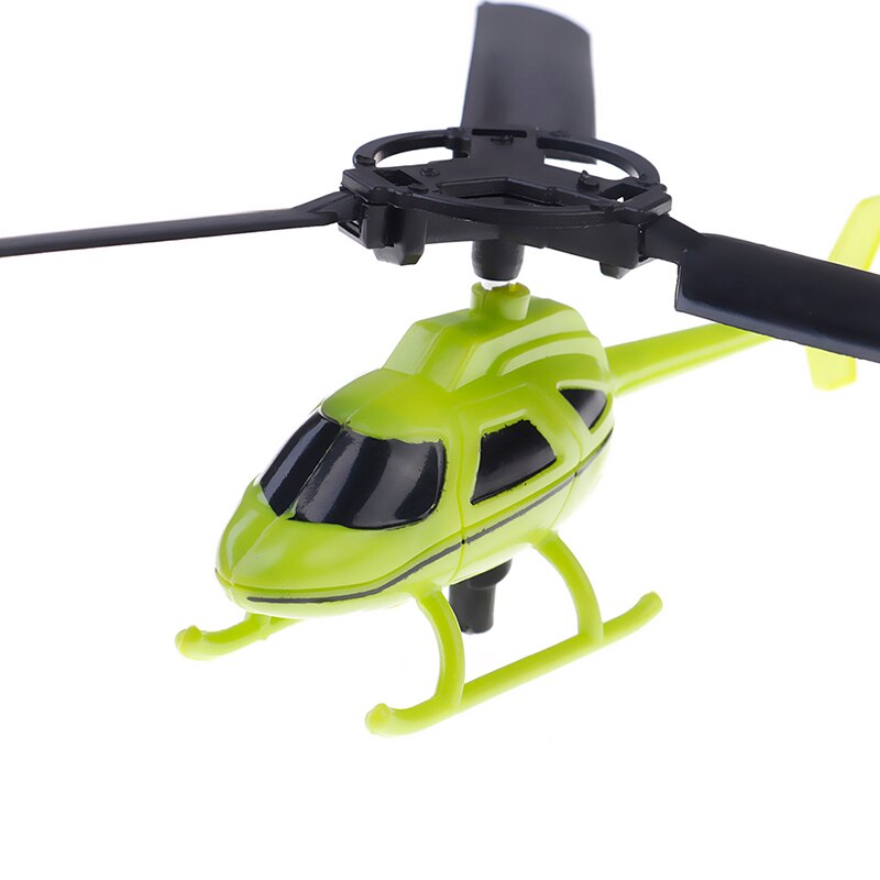 Luchtvaart Model Handvat Pull Het Vliegtuig Outdoor Speelgoed Voor Kinderen Spelen Helicopter