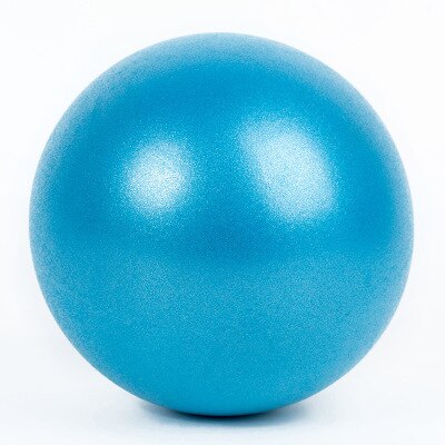 2 stuks pvc milieuvriendelijke yogabal dikke explosieveilige stro pilatesbal 25cm balans fitnessbal gymnastiekbal: Blauw