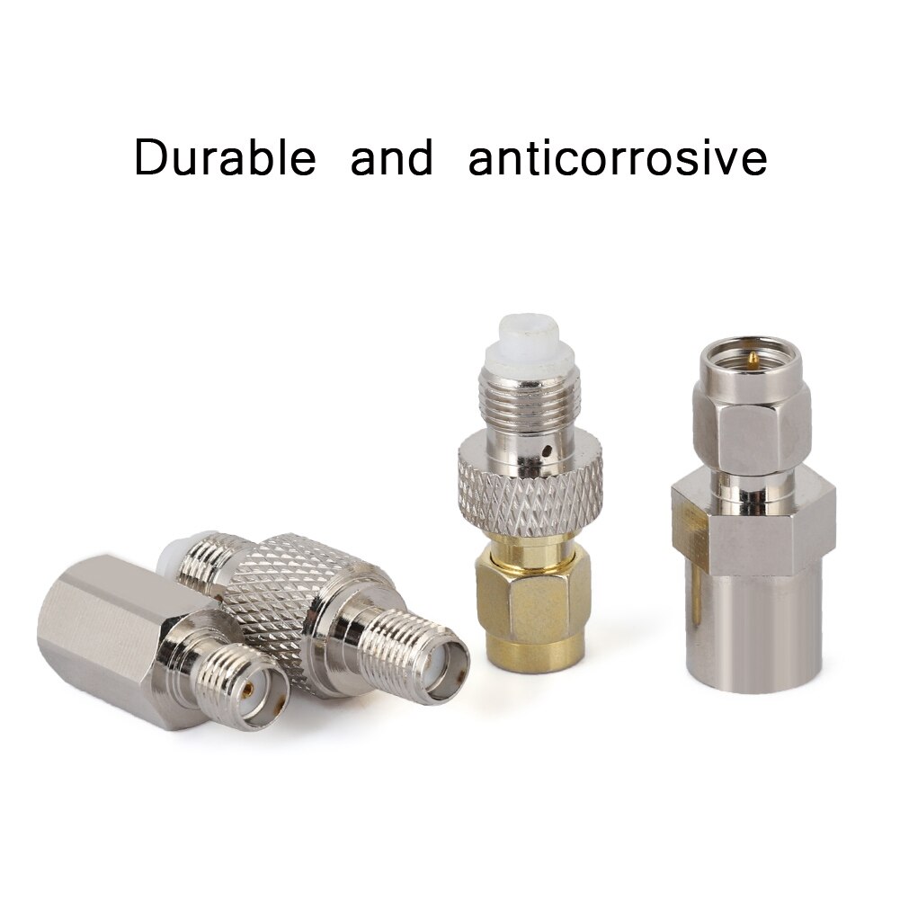 4Pcs FME To SMA Connector Adapter Cable DAB Coaxial Antenna Converter​​ Stable Signal For Aerial Adapter Radio Transceivers