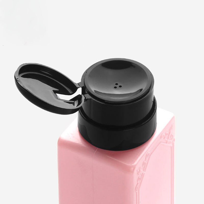 230 Ml Nagellak Remover Druk Fles Alcohol Druk Fles Macaron Snoep Kleur Lossen Uv Gel Polish Nail Art