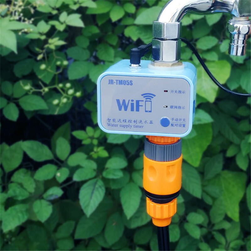 Wifi controller haven vandtimere intelligent telefon fjernbetjening vandingstimer automatisk vanding sprinkler system