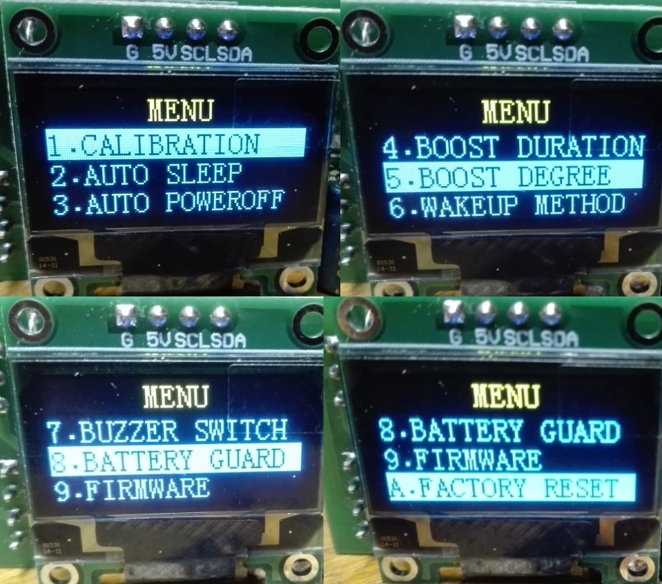 QUICKO Temperature adjust T12 STC OLED Controller Digital Soldering Iron Station welding Display panel Apply to HAKKO T12 tips