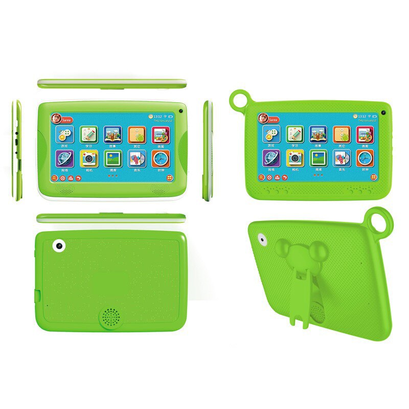 86V 7Inch Tablet Reading Machine Student Learning Tablet Computer Early Primary School HD Kid Learning Education Wi-Fi Internet