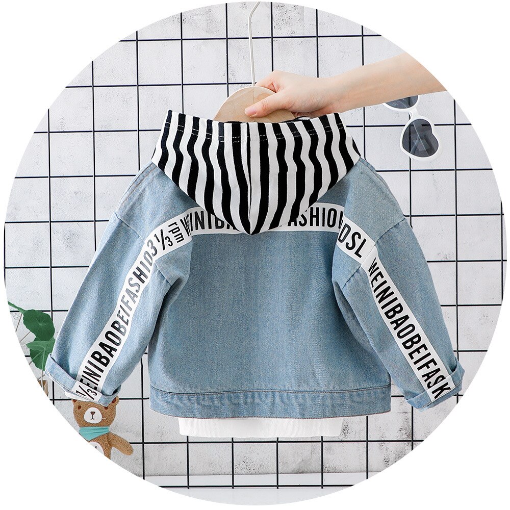 Denim Jacken Baby Mädchen Kleidung Jungen Mäntel Herbst Graben Jean Jacken Kinder Kleidung Baby Mantel Casual Oberbekleidung Windjacke