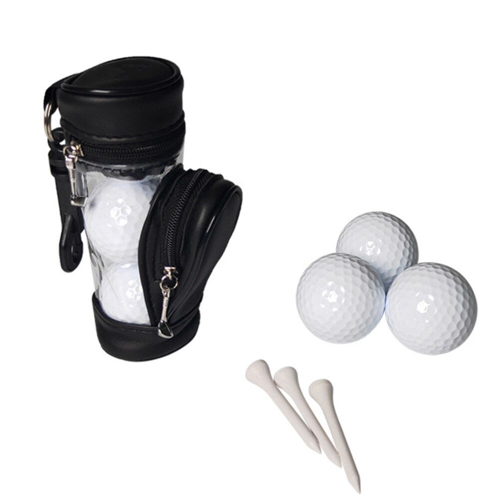 1 Set Golf Accessories Kit Durable Golf Practice Tool Kit Golf Ball Holder Mini Golf Pocket for Outside Outdoor