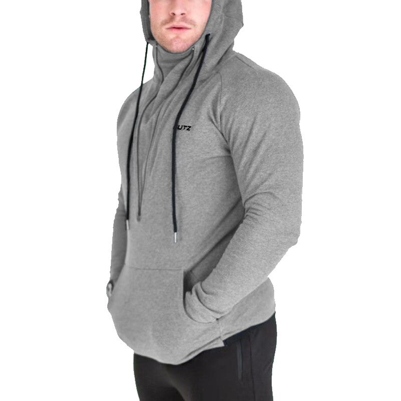 Herfst Mens Running Jassen Fitness Winter Sport Top Base Coat Outdoor Training Jogging Gym Hooded Rits Warme Jas