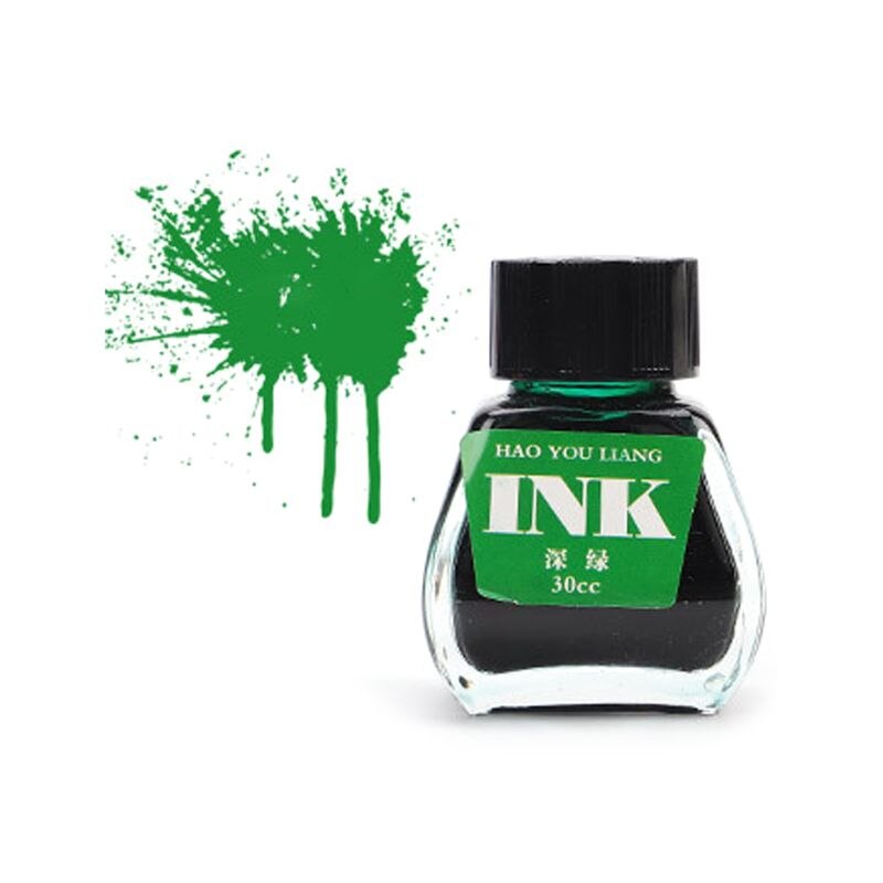 30ml 16 couleurs verre lisse écriture stylo plume encre costume pour recharge école étudiant papeterie fournitures de bureau: 15