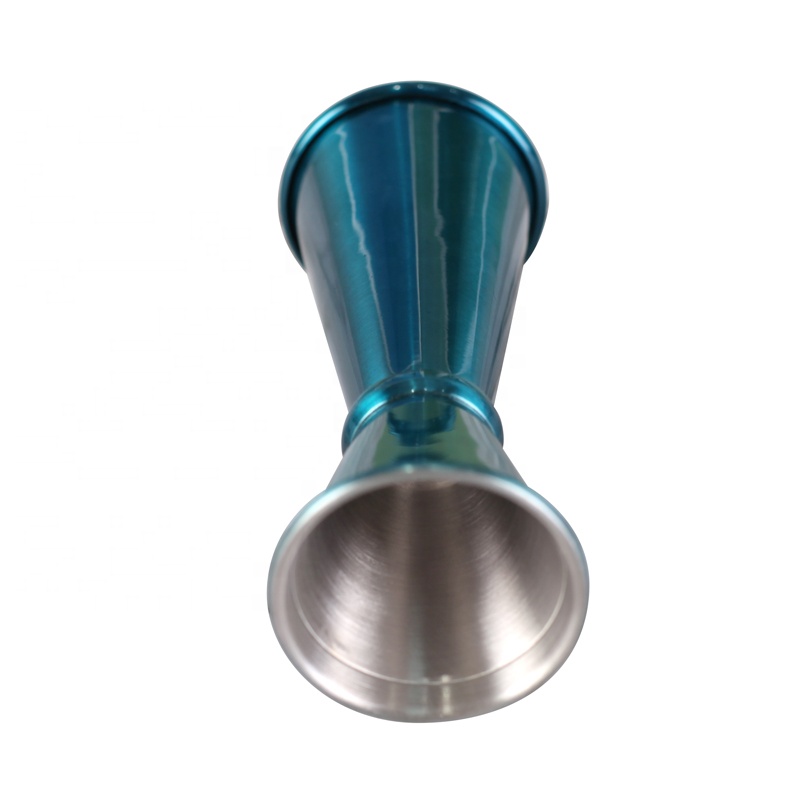 25/50ml Cocktail Bar Jigger Stainless Steel Japanese Jigger Double Spirit Measuring Cup Bartender Bar Tool