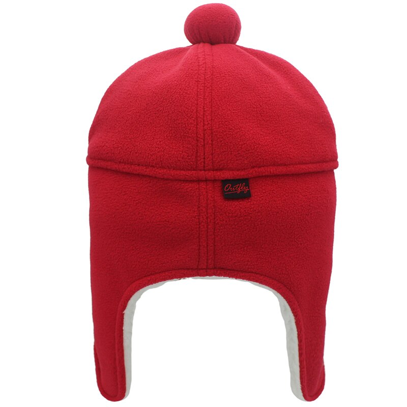 Autumn and Winter Beanie Ladies Cute Ball Bomber Hat Ear Protection Hat Imitation Lamb Wool Warm and Cold Hat 58cm Head Size