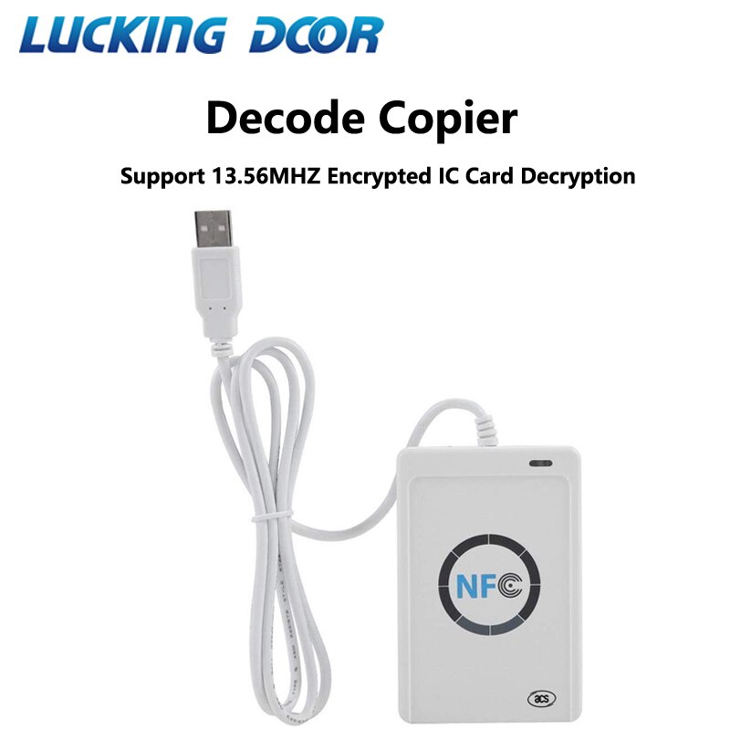 LUCKING DOOR 13.56MHz M1 Card Reader Writer rfid Copier Duplicator NFC RFID Smart Card Reader Writer