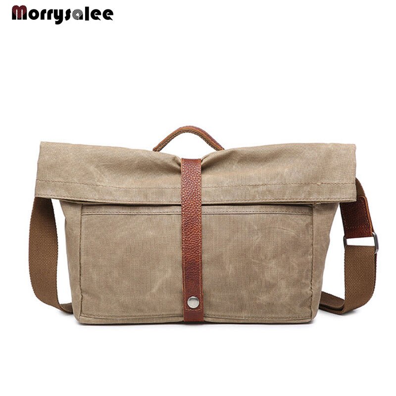 Mannen Canvas Handtas Mannen Zakelijke Polyester Zachte Handgreep 14 Inch Aktetassen Tassen Schoudertas Canvas Mannen Tassen: light coffee
