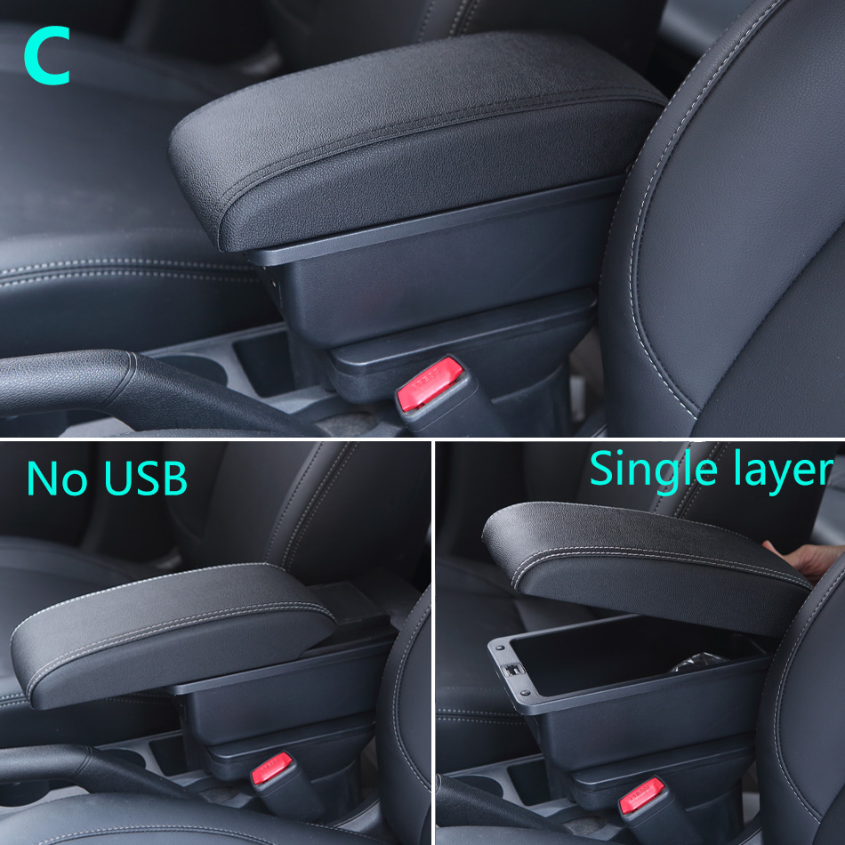 For Opel Astra Armrest Box For Opel Astra J Car Armrest Storage Box Retrofit part Car Accessorie Easy To Install