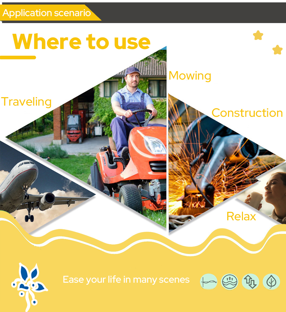 Gehörschutz Bluetooth kopfhörer elektronische ohrenschützer ohrenschützer Ohr Protector AM/FM radio Kopfhörer NRR 30 Lithium-Batterie