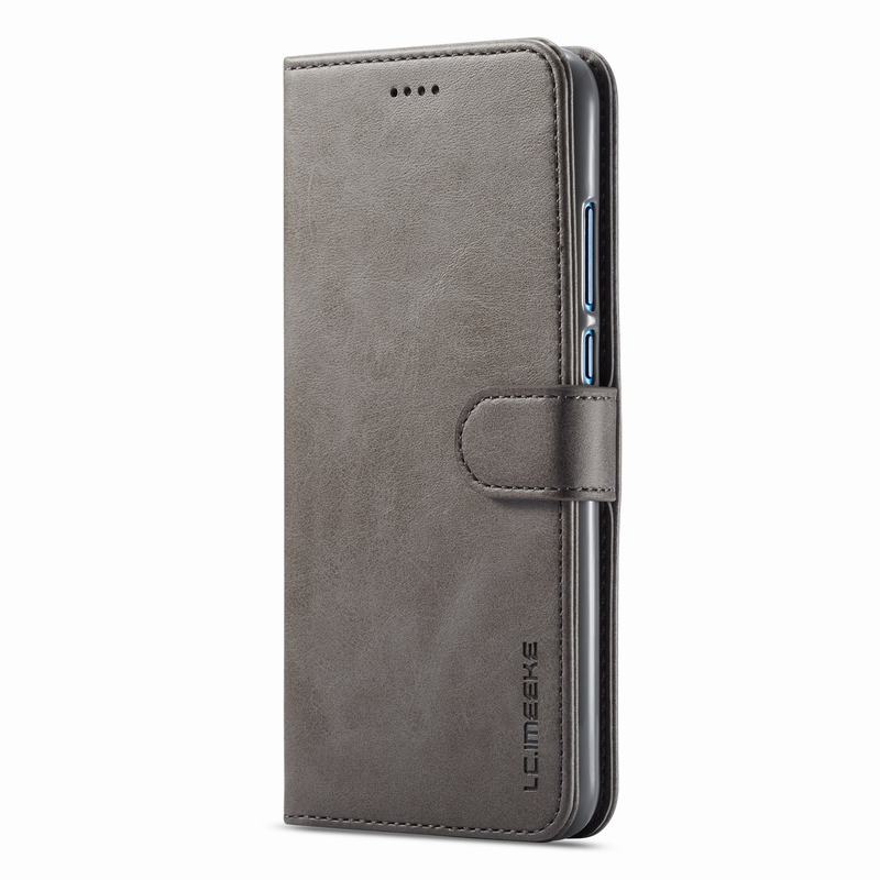 Cover Case Voor Huawei Honor 8X Portemonnee Lederen Telefoon Tassen Case Op Voor Coque Huawei Honor 8 X Flip Boek cover Honor 8X Fundas: Grey