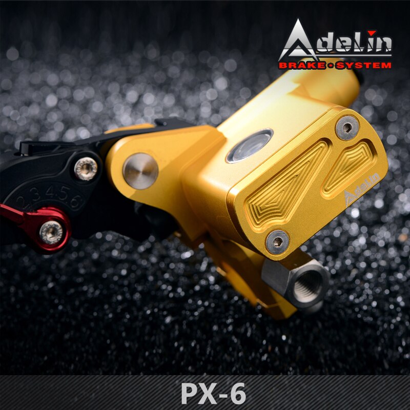 CNC Maniglia a leva della frizione Idraulica 12.7 millimetri Pistone Adelin PX6 Pompa Freno Cilindro maestro per il motociclo