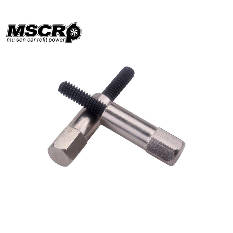 Krom ventildæksel bolt passer til chevy 283 305 327 350 383 sbc stud kit 14 stk.