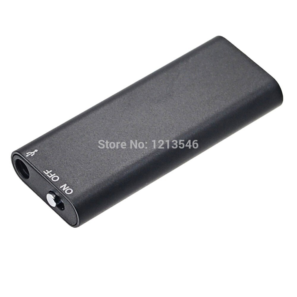 Global Kleinste 8G/16G Professionele Voice Recorder Digitale Audio Mini Dictafoon + MP3 Speler + USB Flash Drive gravador de voz