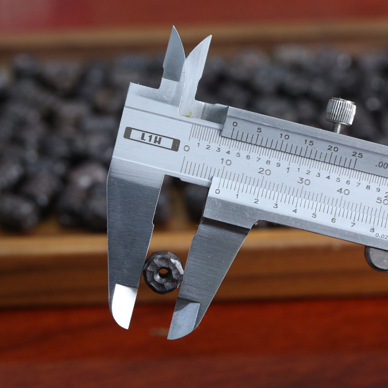 Cuentas de barril de ébano, accesorios de joyería DIY hechos a mano, cuentas superiores talladas con colgante coleccionable, cuentas sueltas, cuentas espaciadoras