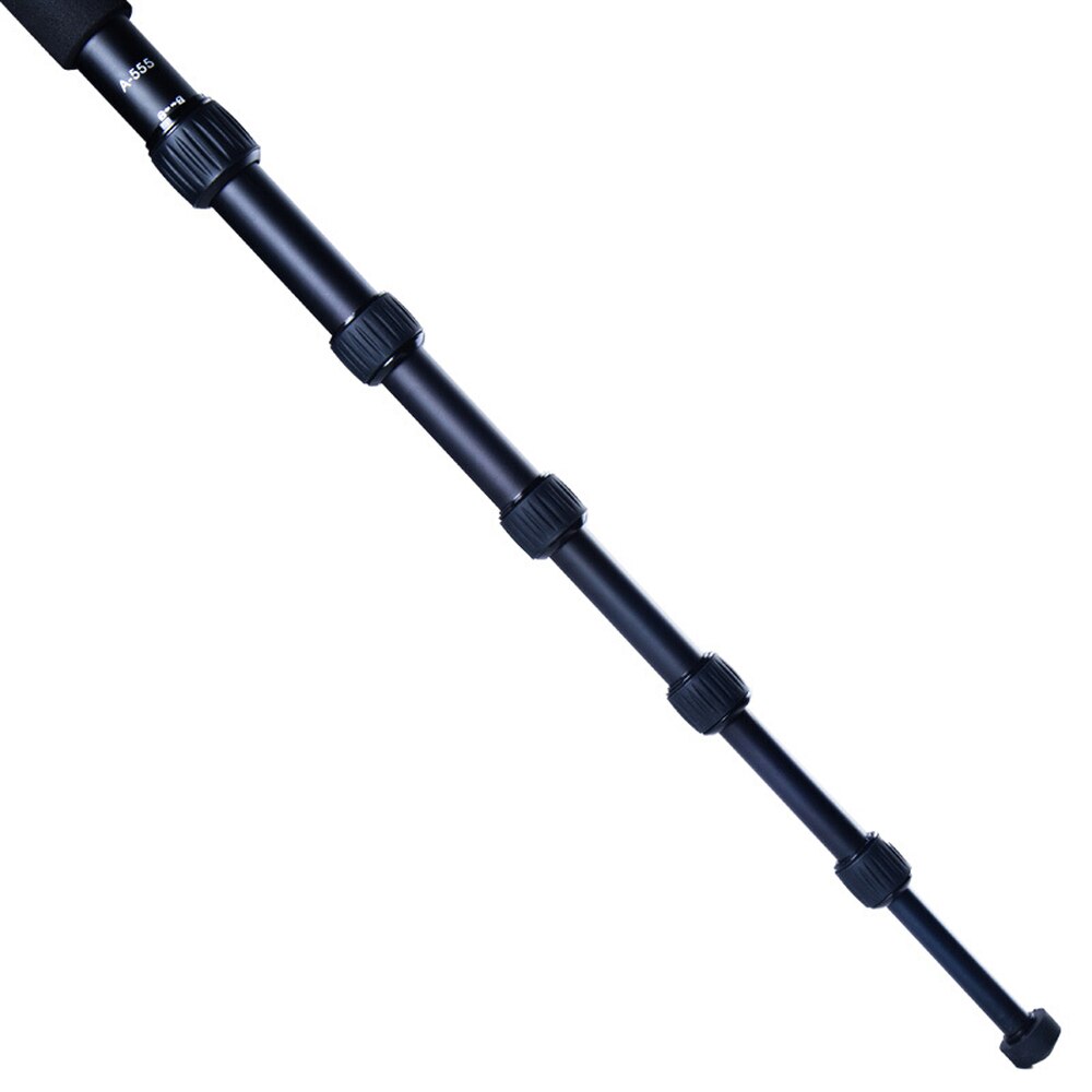 The A-555 aluminium lightweight monopod/tripod for phone video holder and various types of commonly used cameras