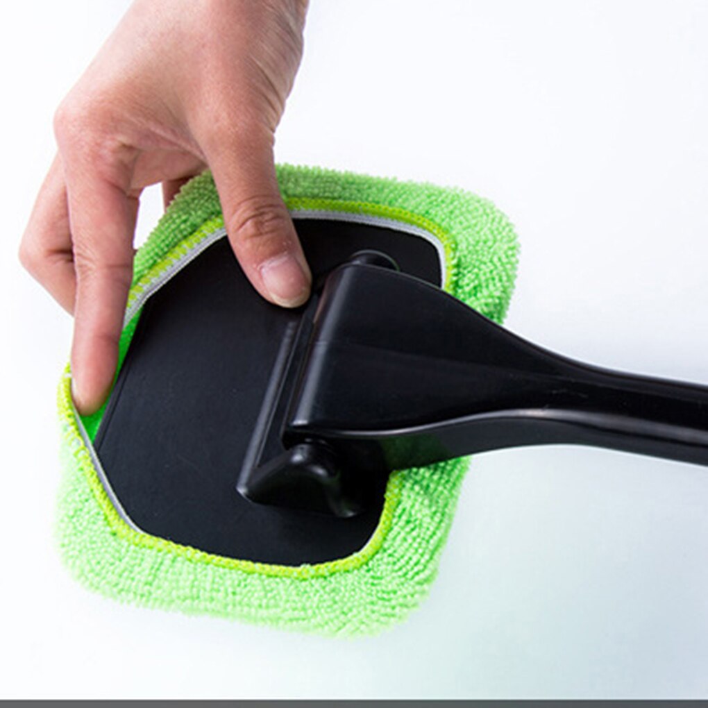 Long Handle Window Bathroom Cleaner Brush Kit Car Window Windshield Cleaning Wash Tool Inside Interior Glass Dust Removal Wiper