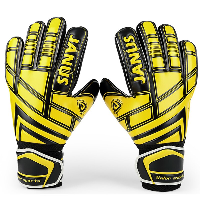 Thicken Breathable Non-slip latex Football Goalkeeper Gloves Goalie Soccer finger bone protection guard gloves