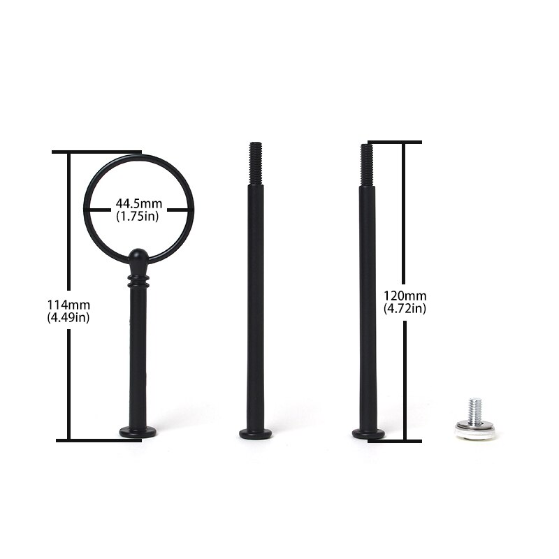 10 stuks mix kleuren rond speciale aanbieding 3- lagen gouden taartbord passend bij taartstandaard stijl: Zwart