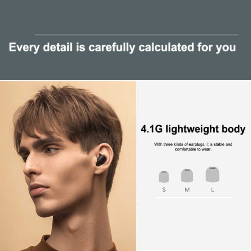 Xiaomi Redmi Airdots 2 Originele Tws Bluetooth 5.0 Ruisonderdrukking Met Mic Ai Controle Redmi Airdots S Echte Draadloze Headset