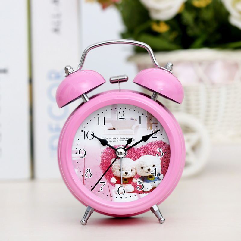 Mute Bedside Alarm Watch Smart Alarm Clock Carpet Electronic Digital Clock Wecker Analog Home Decor OO50AC