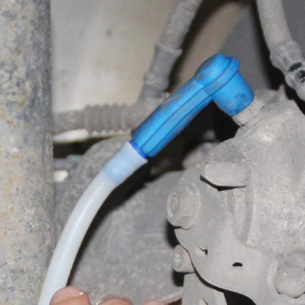 2Pcs Brake Bleeder Socket Portable Blue Brake Bleeder Kit Auto Replacement Parts Brake System Handbrake Parts