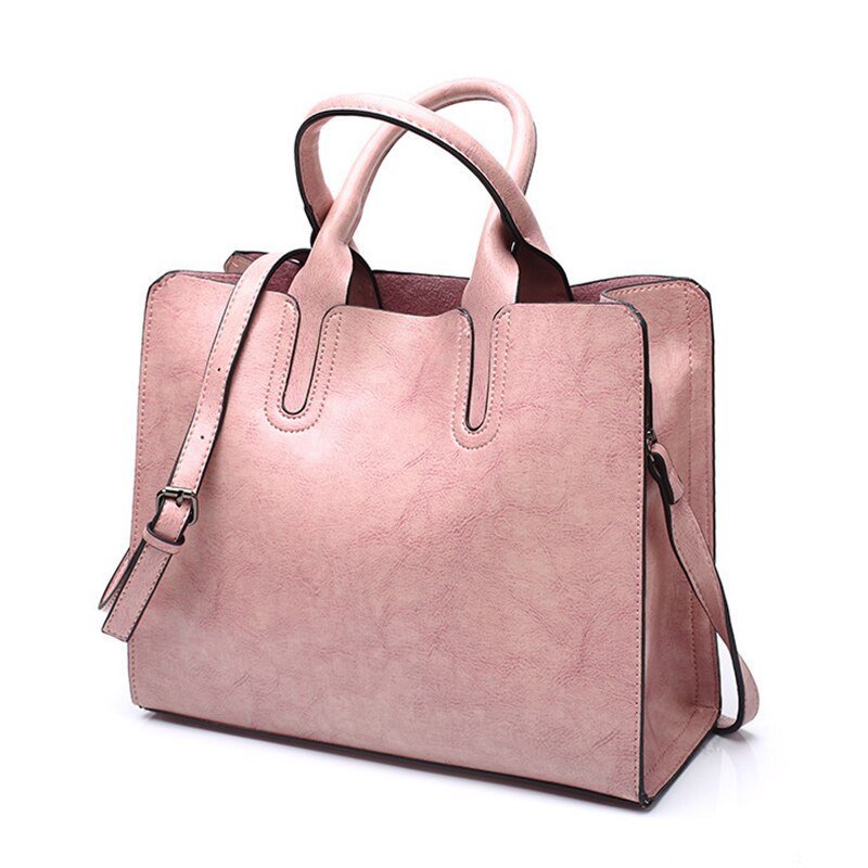 PU Leather Handbags Women Big Bag Ladies Shoulder Messenger Bag Female Bags Large Capacity Casual Totes Woman Bags