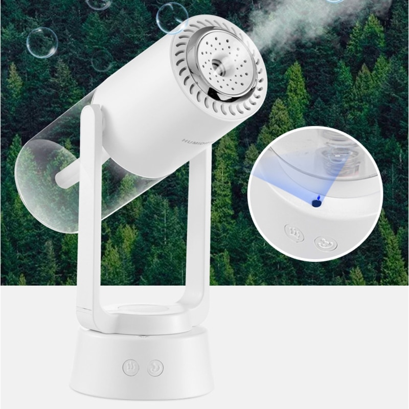 Kleurrijke Auto Luchtbevochtiger Aroma Essentiële Olie Diffuser Ultrasone Luchtreiniger Led Projector Anion Verstuiver Aroma Accessoires