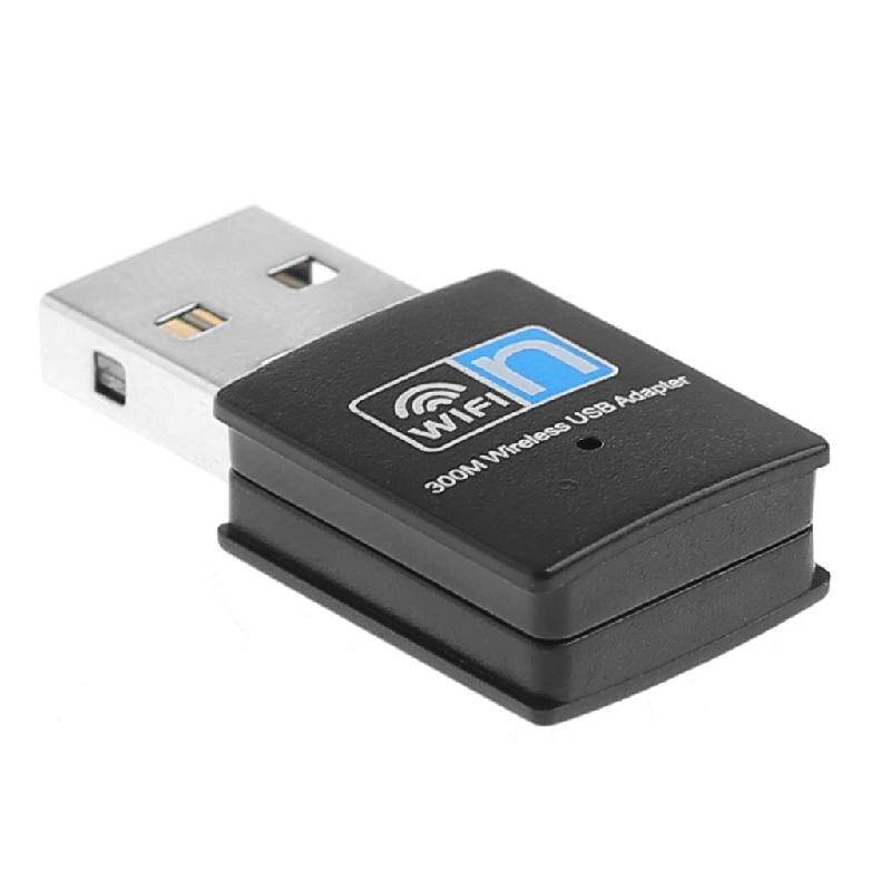 802.11n/G/B 300Mbps USB2.0 Netwerk Lan Dongle Wifi Draadloze Adapter Geen Antenne