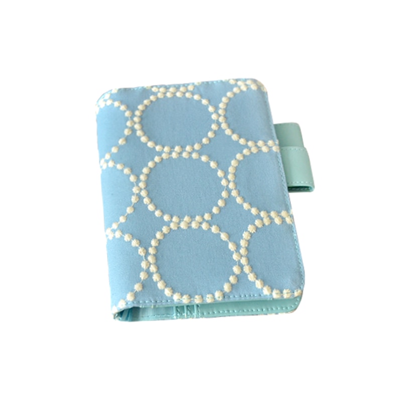 Cute Embroidery Soft Cloth Cover For Standard A5/A6 Fitted Paper Book 1 Piece